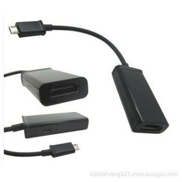 Micro USB MHL to HDMI HDTV Adapter Cable for Samsung HTC Smart Phone Tablet PC
